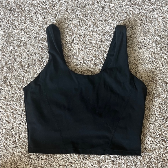 Buffbunny Collection Tops - Black Sleeveless Crop Top